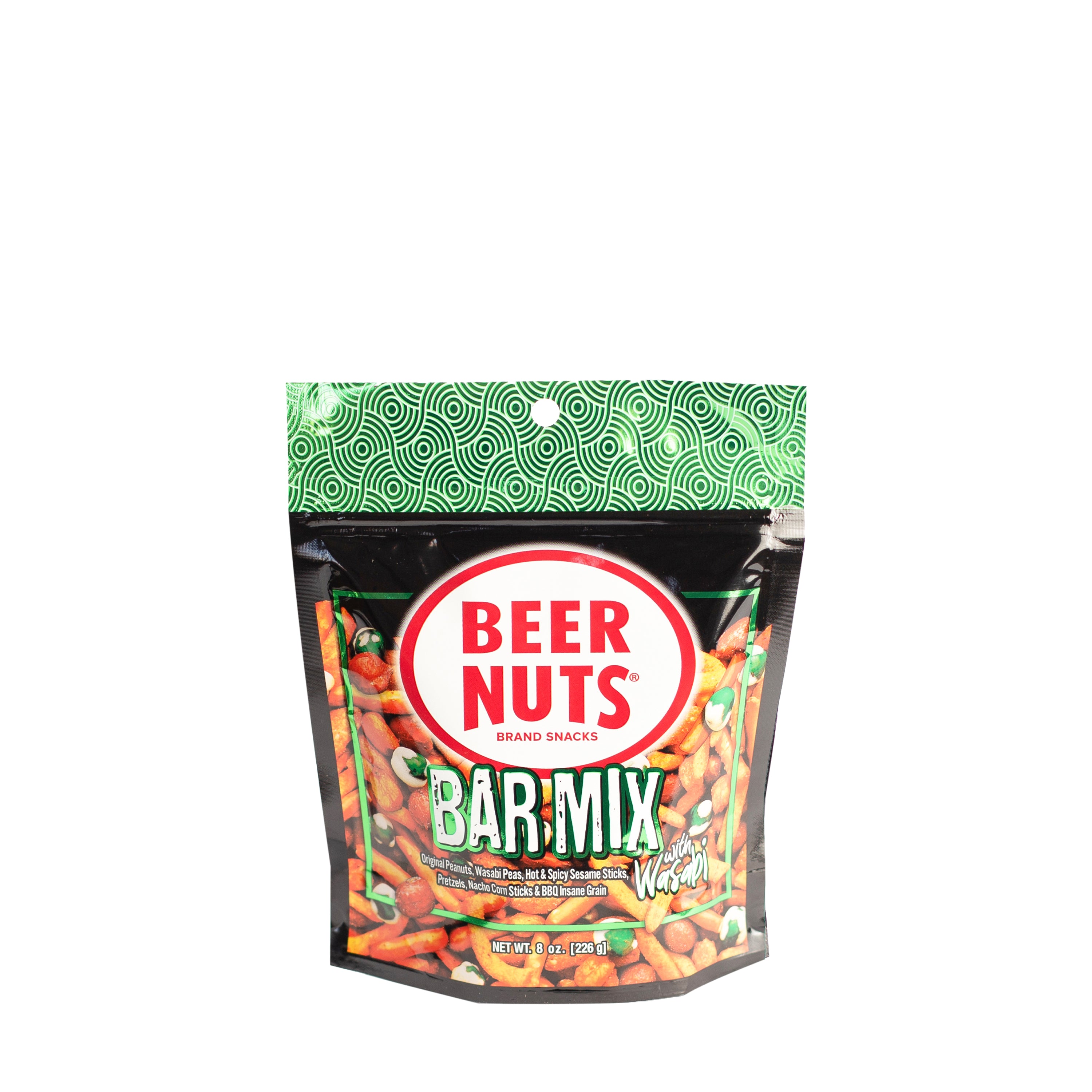 ピーナッツ Bar Mix w/ Wasabi 8oz Bag – BEER NUTS® Brand Snacks