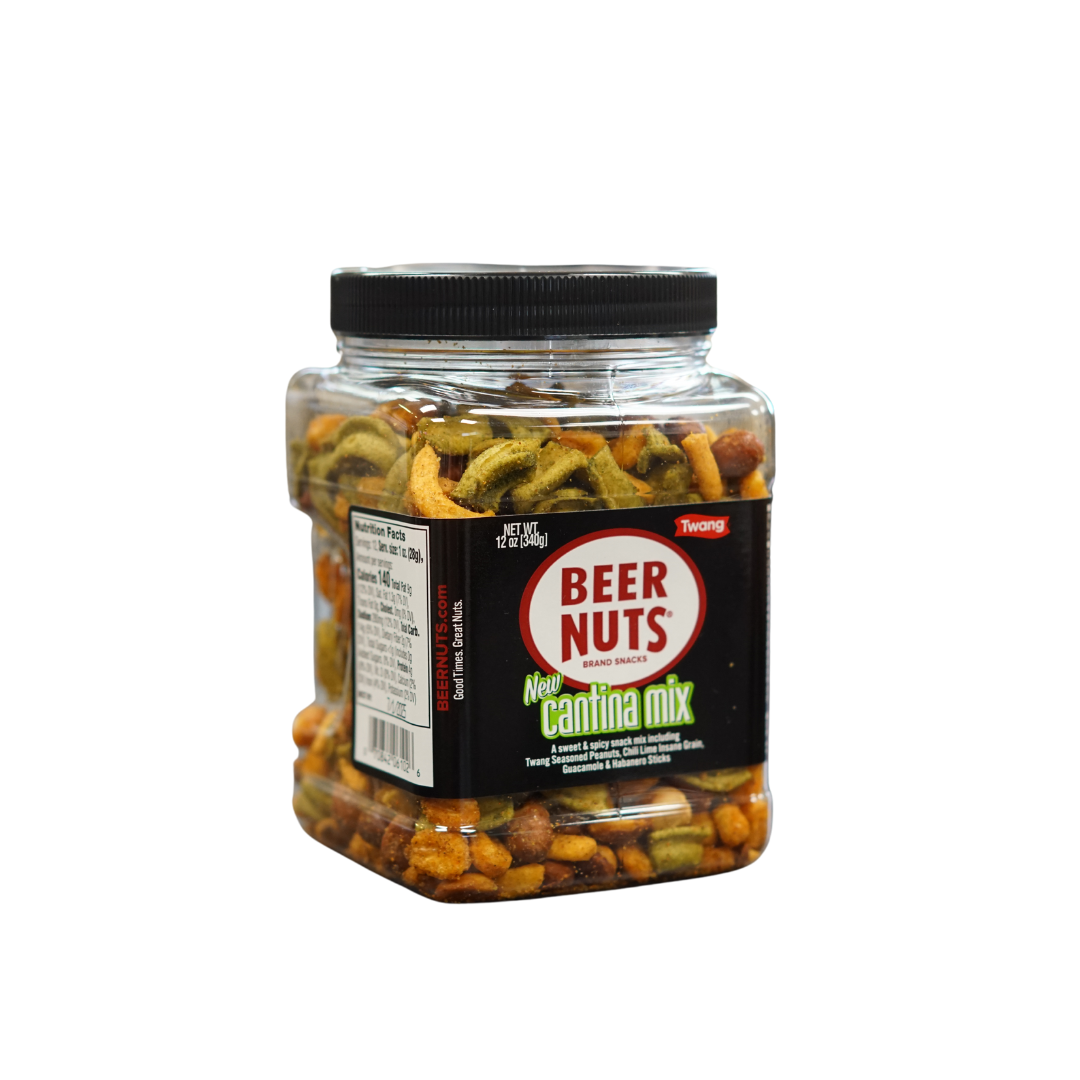 Cantina Mix w/Twang 12oz Jar – BEER NUTS® Brand Snacks