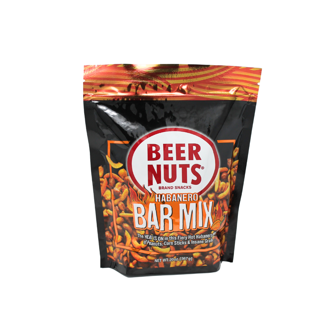ナッツページ Habanero Bar Mix 20oz Bag – BEER NUTS® Brand Snacks