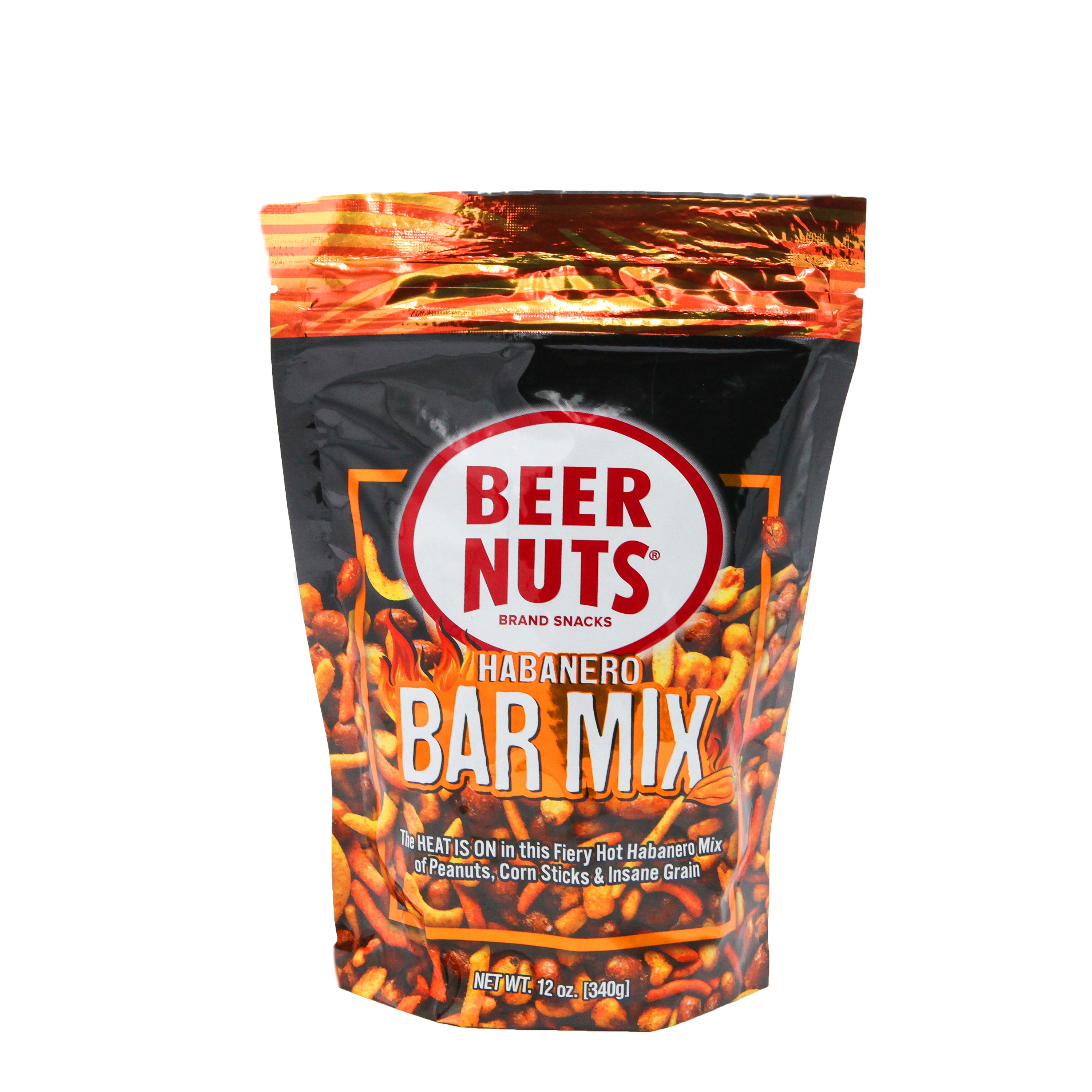 Habanero Bar Mix 12oz Bag – BEER NUTS® Brand Snacks