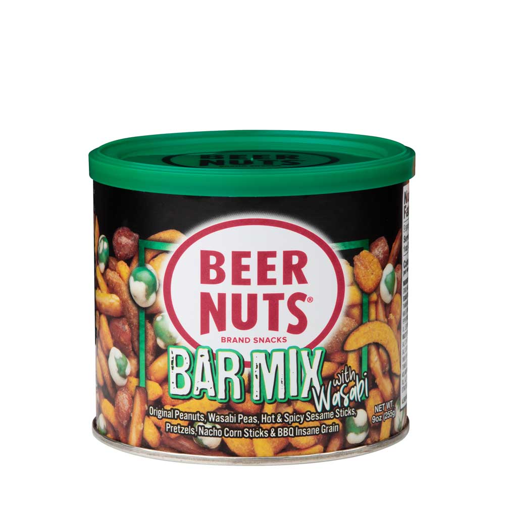 BEER NUTS® Original Bar Mix | Original Bar Mix Can | BEERNUTS.com