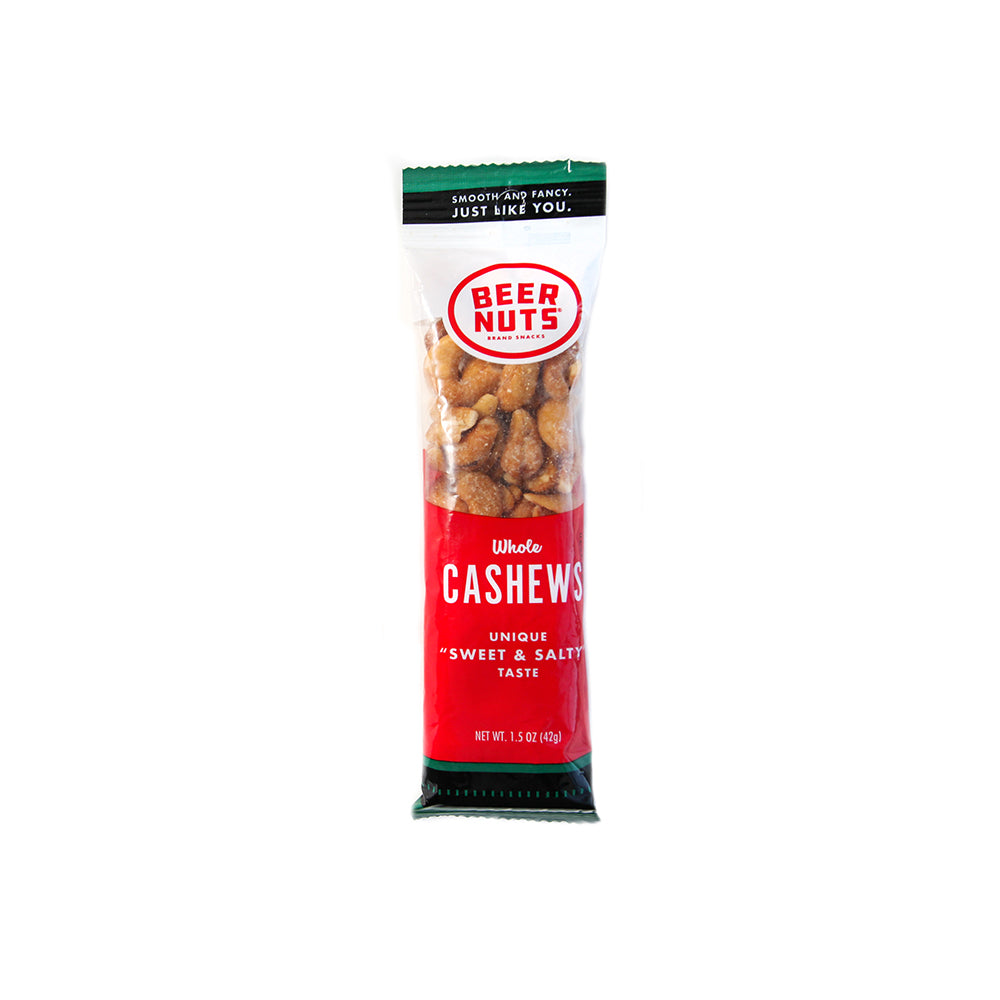 Cashews - 1.5 oz. Tube 30 Ct Keg