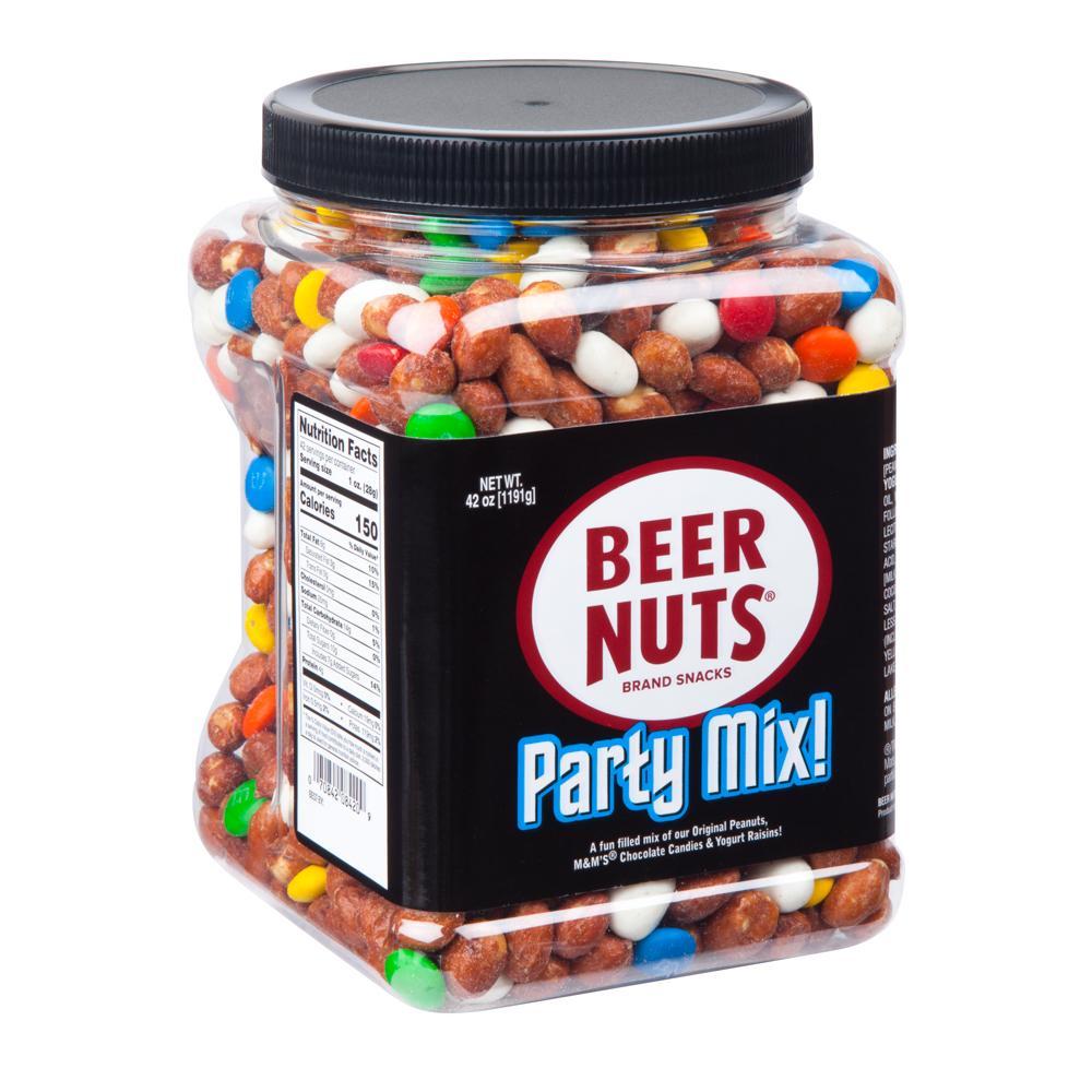 Beer Nuts Party Trio