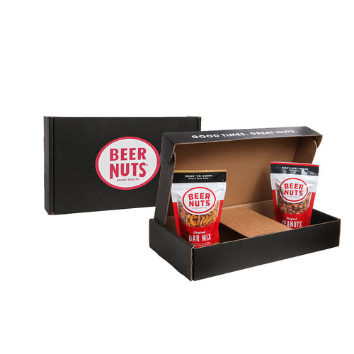 Kick Back Beer & Nuts Gift Box