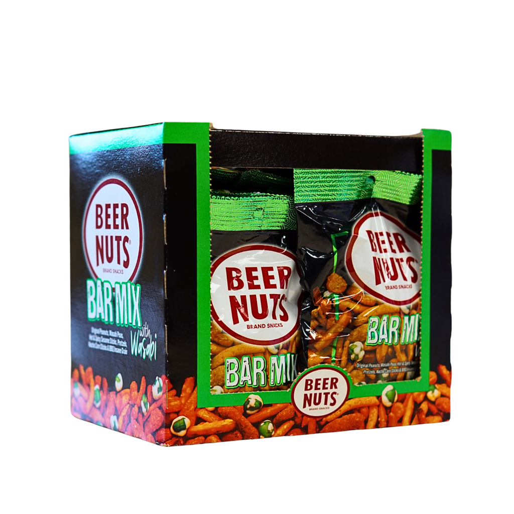 BEER NUTS® Bar Mix with Wasabi – Value Pack Display | BEERNUTS.com