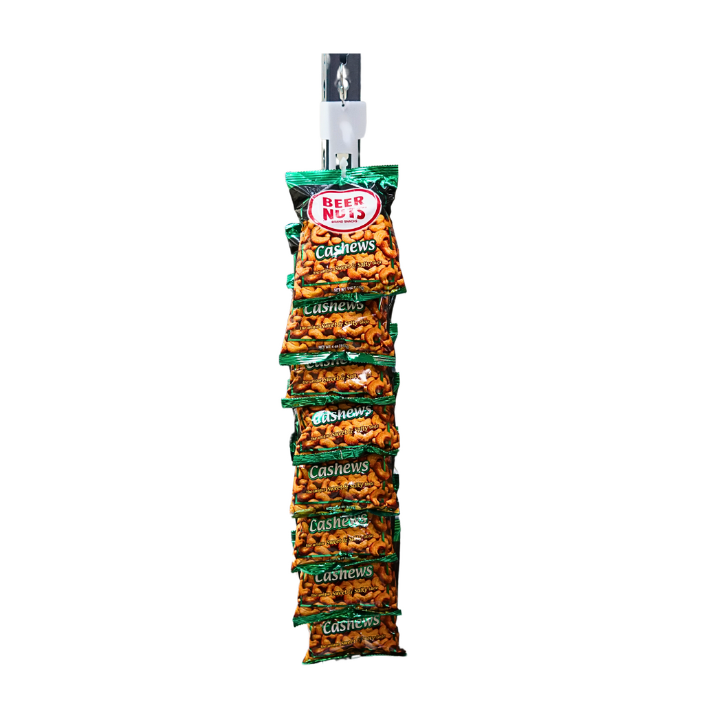 BEER NUTS® Brand Snacks | Cashews 12-Count 2 oz. Clip Strips