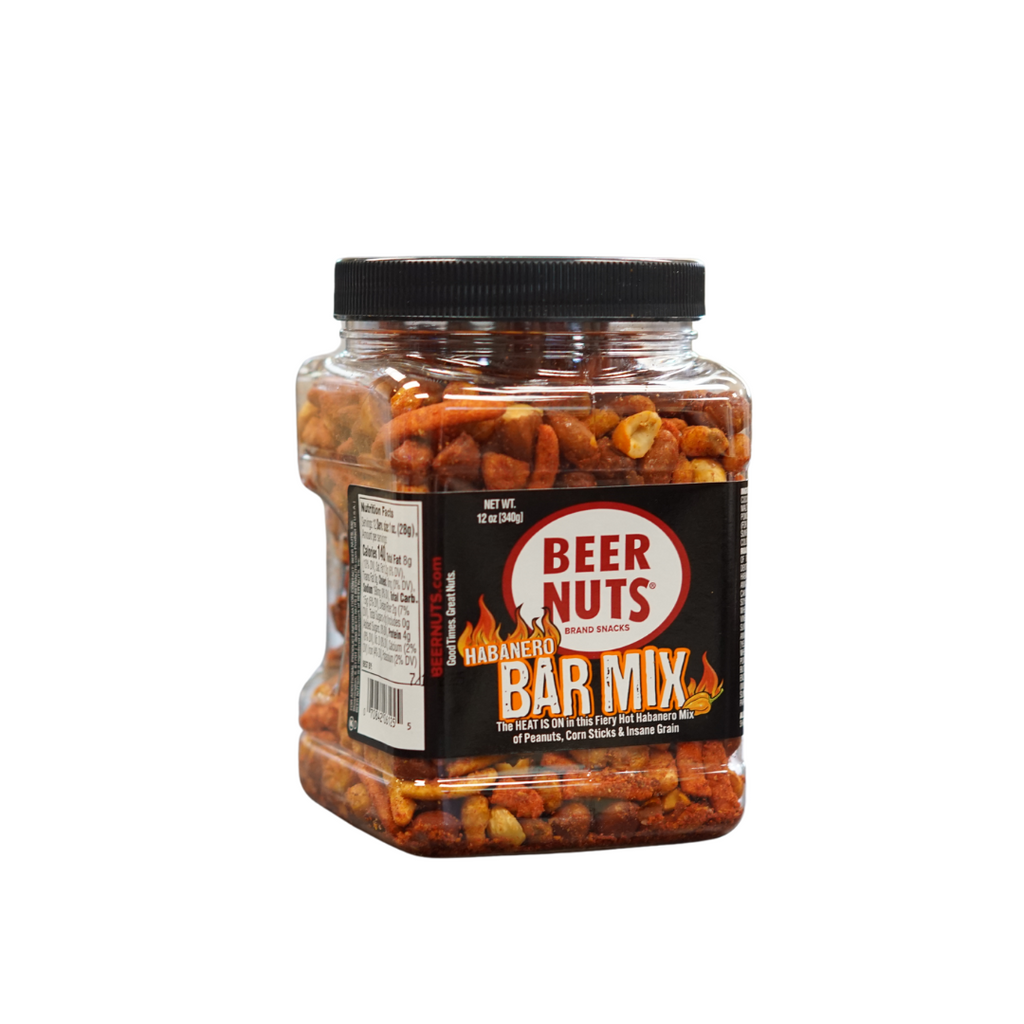 Habanero Bar Mix 12oz Jar – BEER NUTS® Brand Snacks