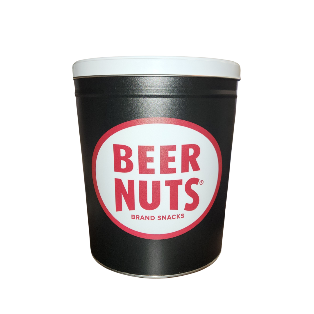 Black Beer Nuts Tin