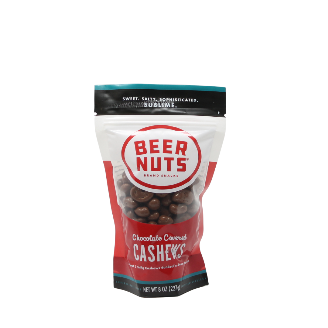 Chocolate Covered Cashews- 8oz Retro Bag