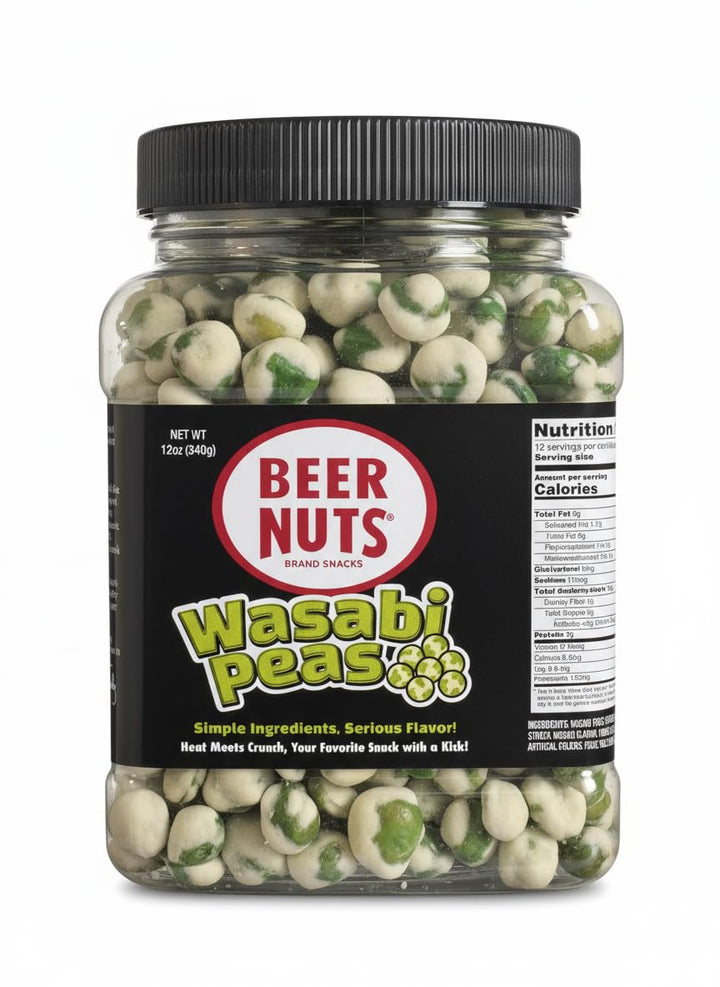 Wasabi Peas Jar - 12 oz