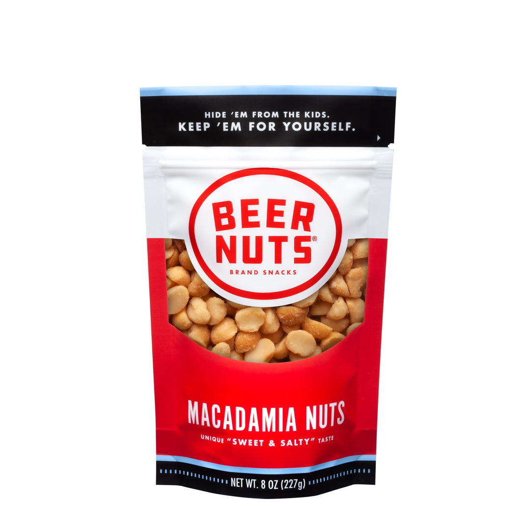 Macadamia Nuts - 8 oz. Retro Bag