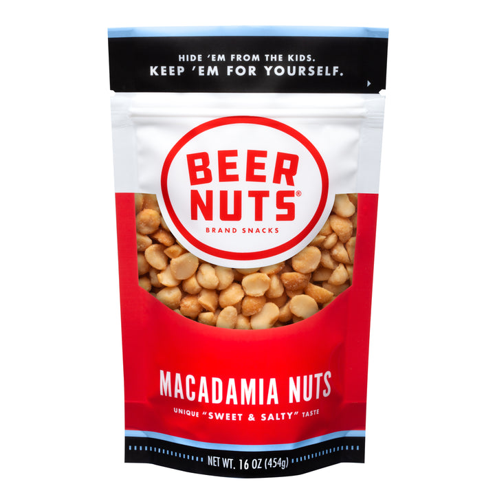 Macadamia Nuts - 16 oz. Retro Bag
