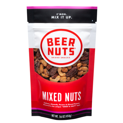Mixed Nuts - 16 oz. Retro Bag