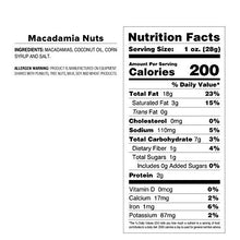  Macadamia Nuts - 16 oz. Retro Bag  