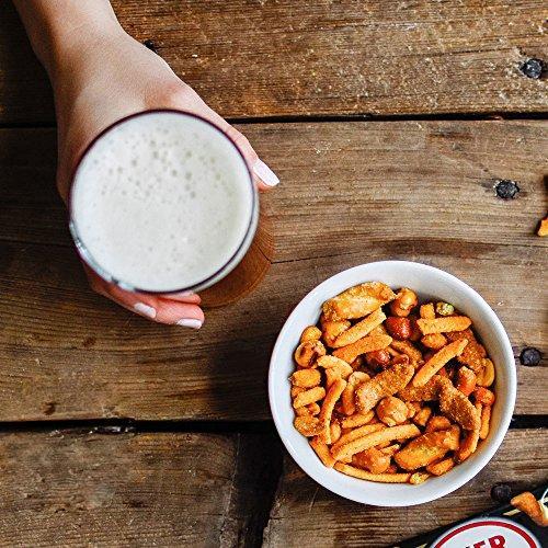 BEER NUTS Brand Snacks | Original Bar Mix 8-Count 4 oz. Clip